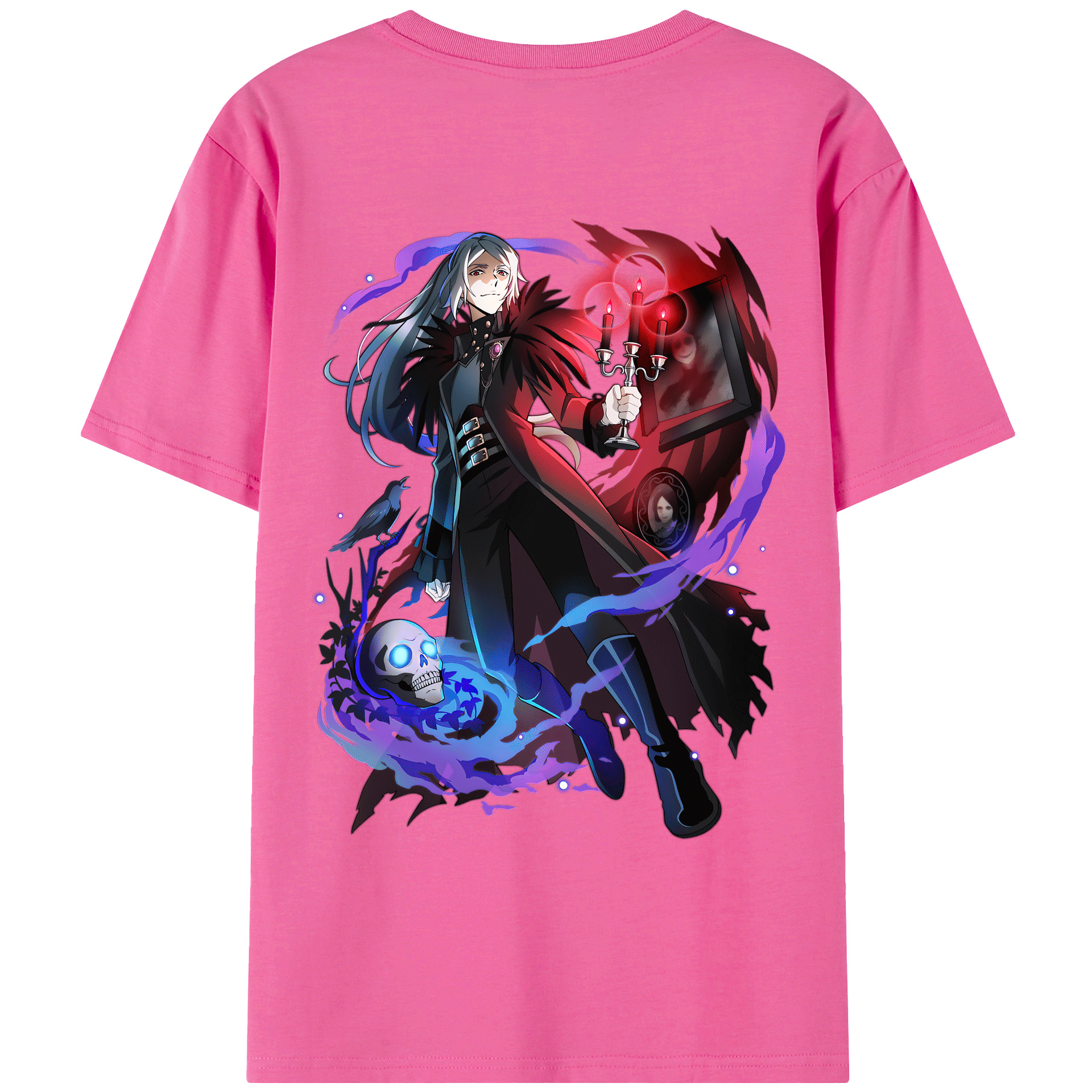 （画像用） 文豪ストレイドッグス Bungo Stray Dogs レディース半袖Tシャツ(バックプリント)
